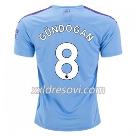 Manchester City Gundogan 8 Domaći Nogometni Dres 2019-2020